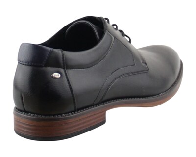 Foto 3 | Vestir Para Hombre Lob Footwear Pu Negro 57804512
