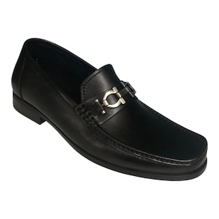 Foto 2 | Zapato Vite Negro Piel Para Caballero Gino Cherruti