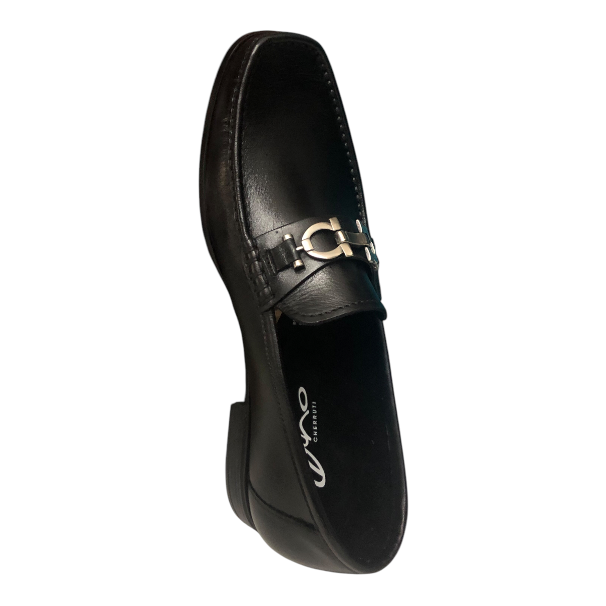 Foto 6 pulgar | Zapato Vite Negro Piel Para Caballero Gino Cherruti