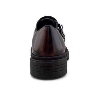 Foto 3 | Zapato Monkstrap De Piel Para Hombre Con Hebilla Y Suela Chunky