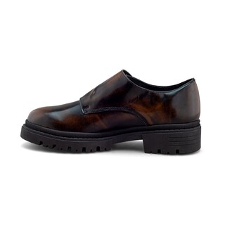 Foto 4 | Zapato Monkstrap De Piel Para Hombre Con Hebilla Y Suela Chunky