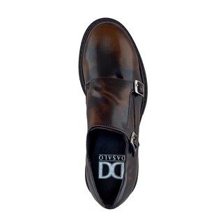 Foto 5 | Zapato Monkstrap De Piel Para Hombre Con Hebilla Y Suela Chunky