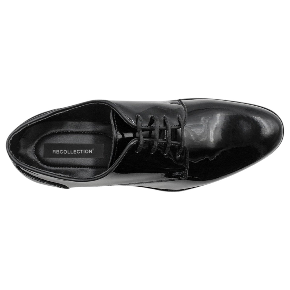 Foto 4 pulgar | Zapatos De Vestir Exterior Charol Color Negro Para Hombre De Rbcollection