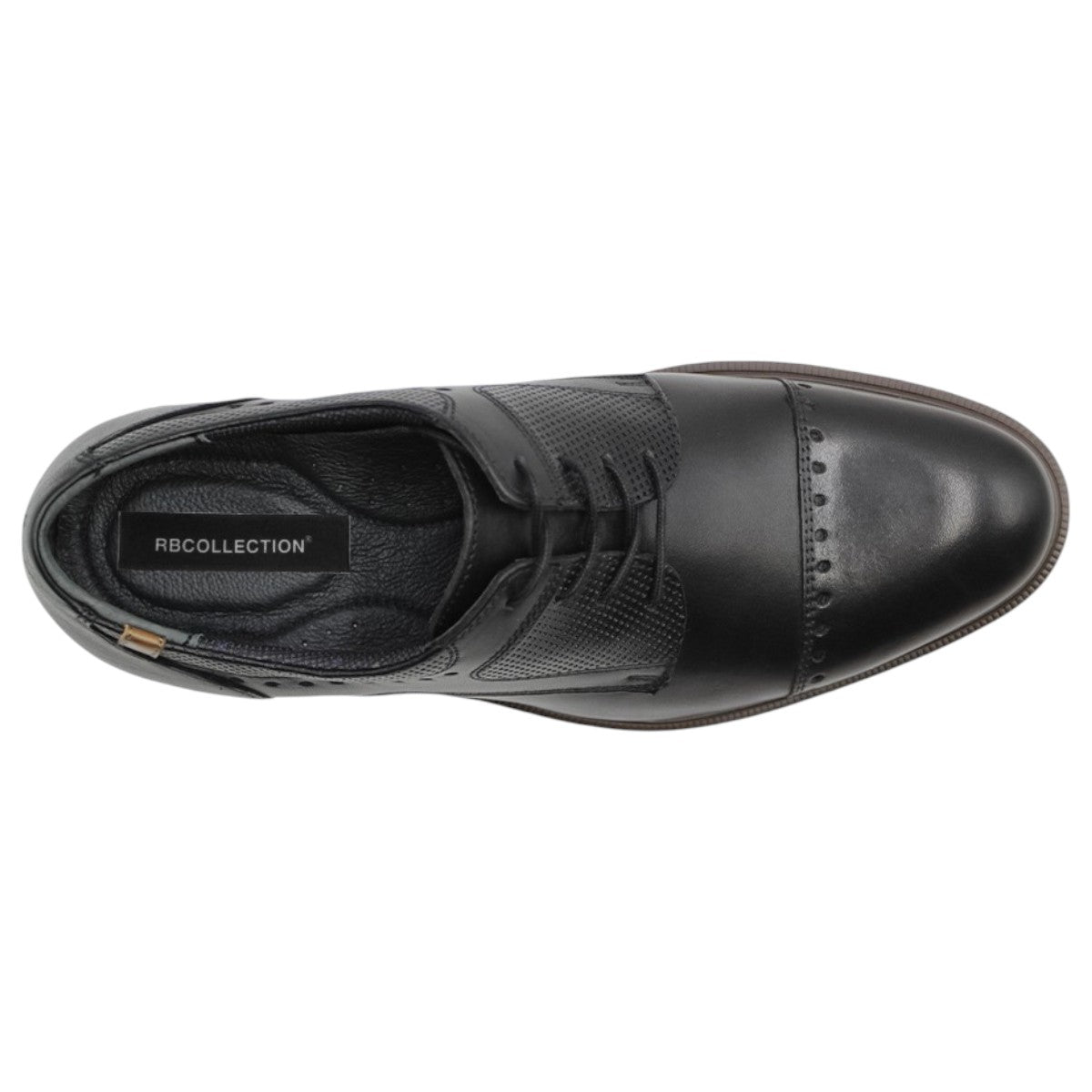 Foto 4 pulgar | Zapatos De Vestir Exterior Piel Color Negro Para Hombre De Rbcollection