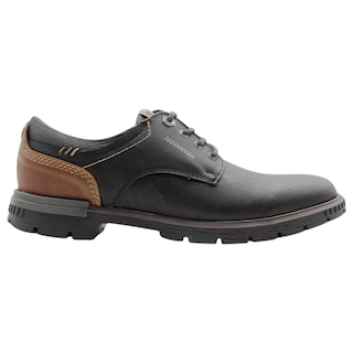 Foto 2 | Oxfords Exterior Piel Vegana Color Negro Para Hombre De Rbcollection