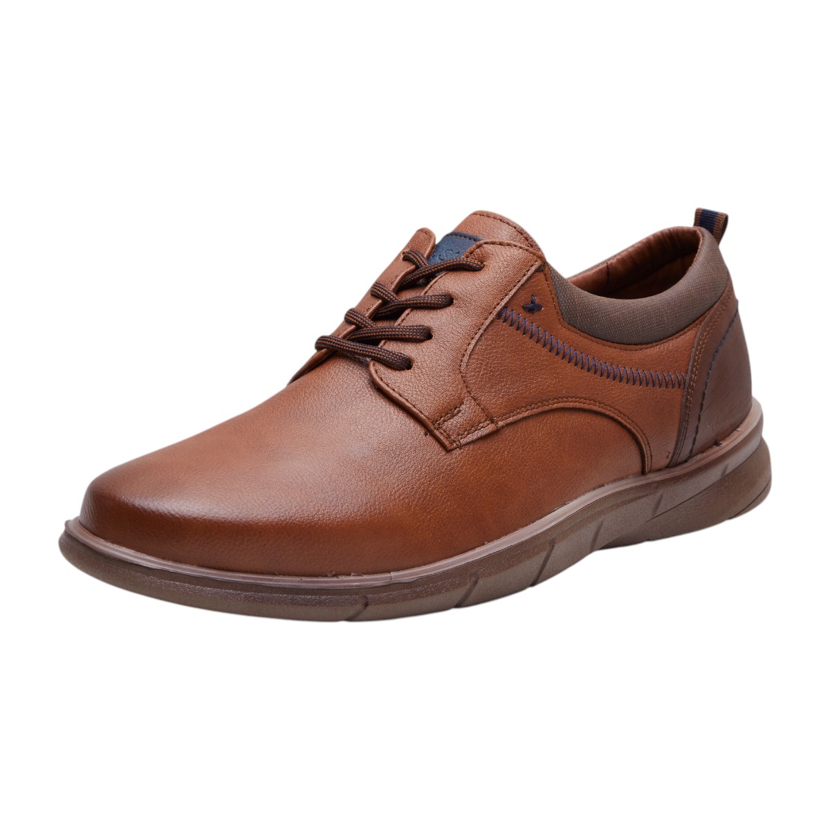 Zapato Calzado Watanabe Color Café Formales Agujetas