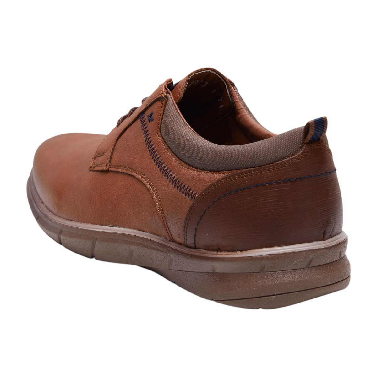 Foto 3 | Zapato Calzado Watanabe Color Café Formales Agujetas
