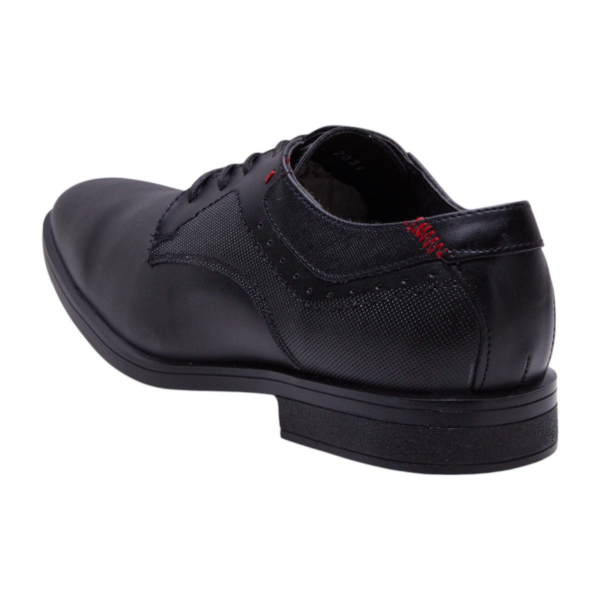 Foto 4 pulgar | Zapato Calzado Watanabe Color Negro Formal Agujetas
