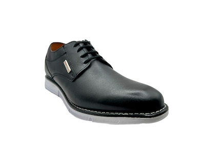 Foto 2 | Zapato De Vestir Perry Ellis Negro De Piel Caballero