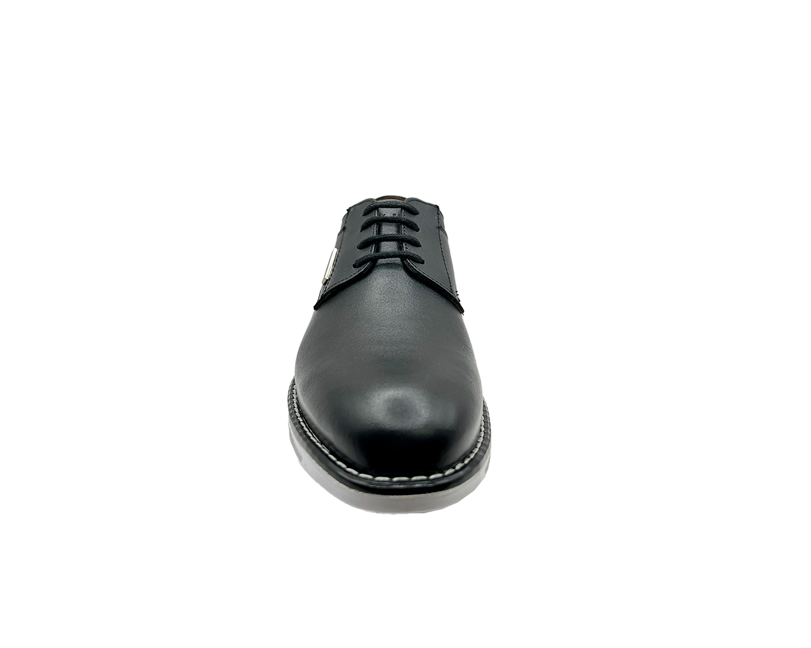 Foto 6 pulgar | Zapato De Vestir Perry Ellis Negro De Piel  Caballero