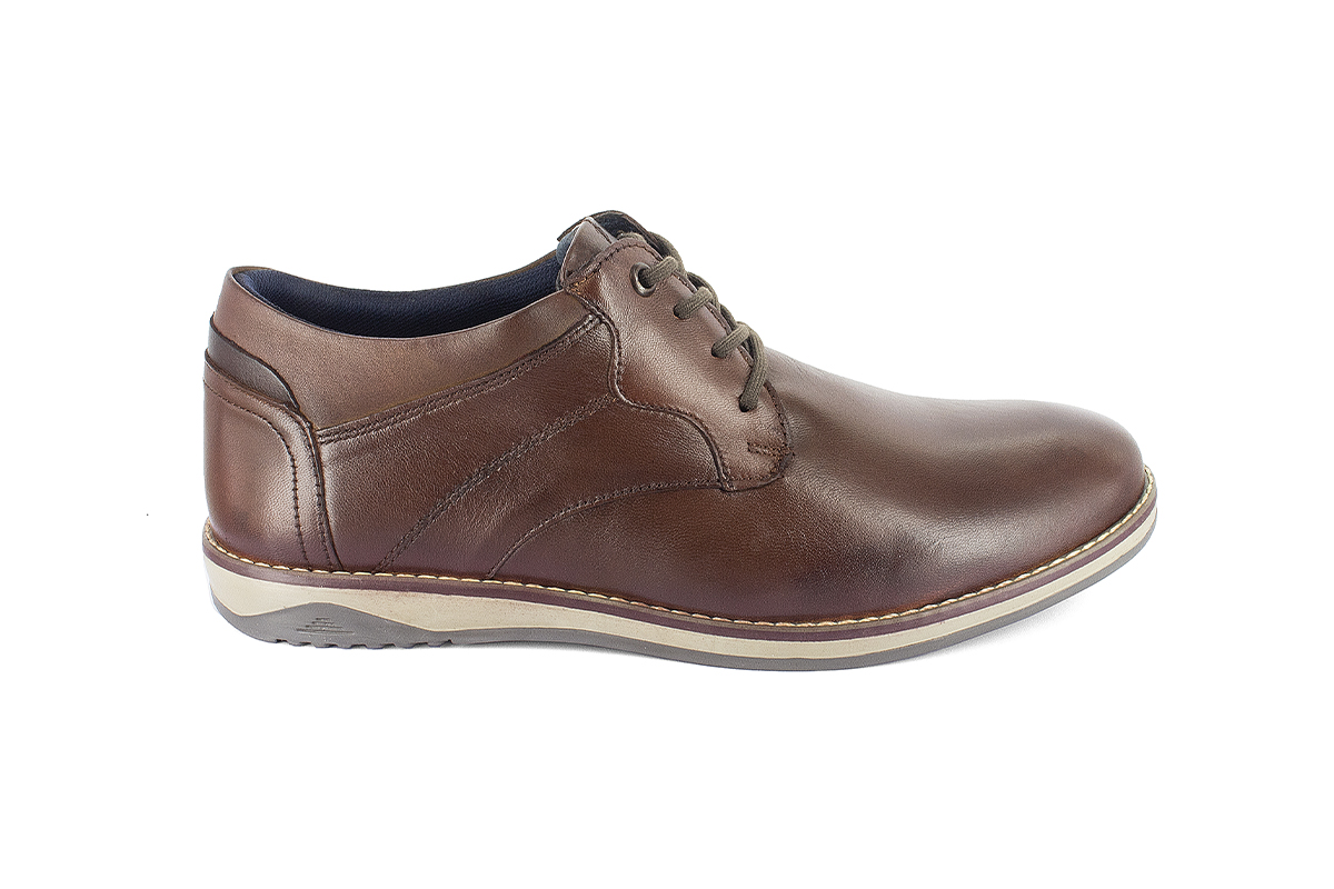 Foto 2 | Calzado Casual Caballero Piel Borrego 710902 Brandy Moderof