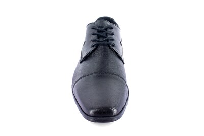 Foto 4 | Choclo Formal Caballero Suela De Cuero 910201 Negro Moderof