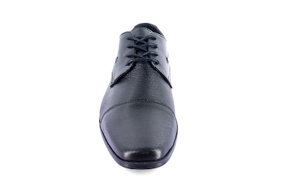 Foto 4 | Choclo Formal Caballero Suela De Cuero 910201 Negro Moderof