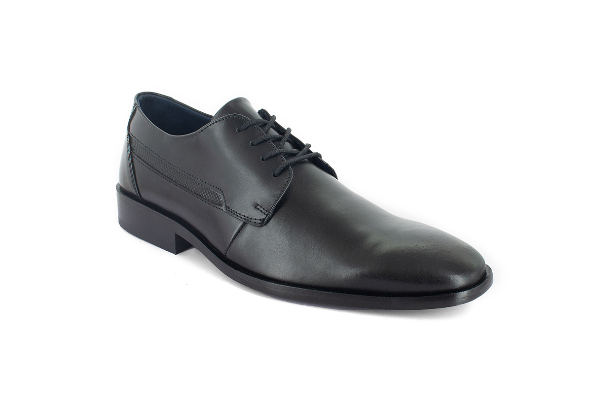 Choclo De Vestir Acabado Napa Suela De Cuero 2410602 Negro Moderof