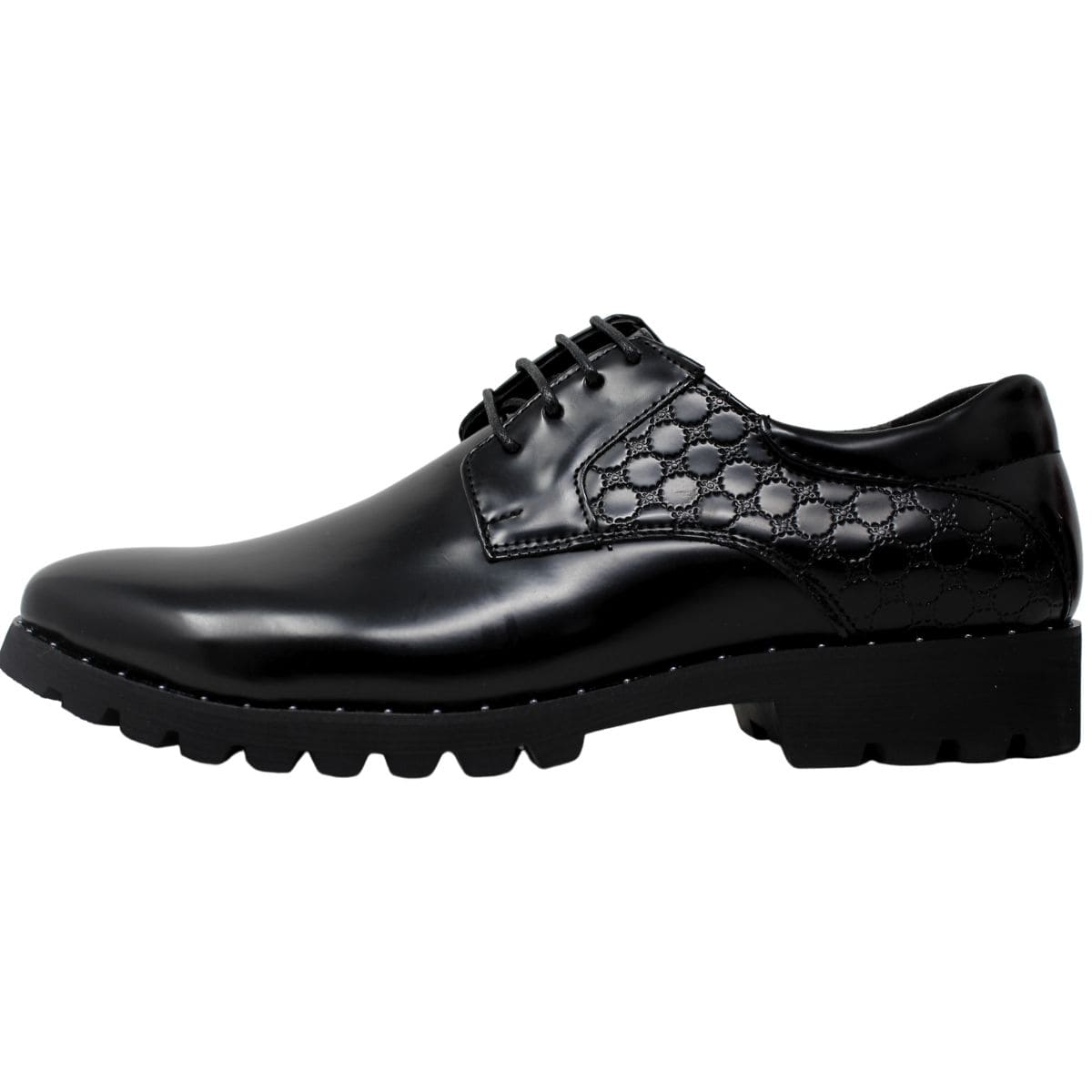 Foto 3 pulgar | Zapato De Plataforma Elegante M28 Negro Para Hombre