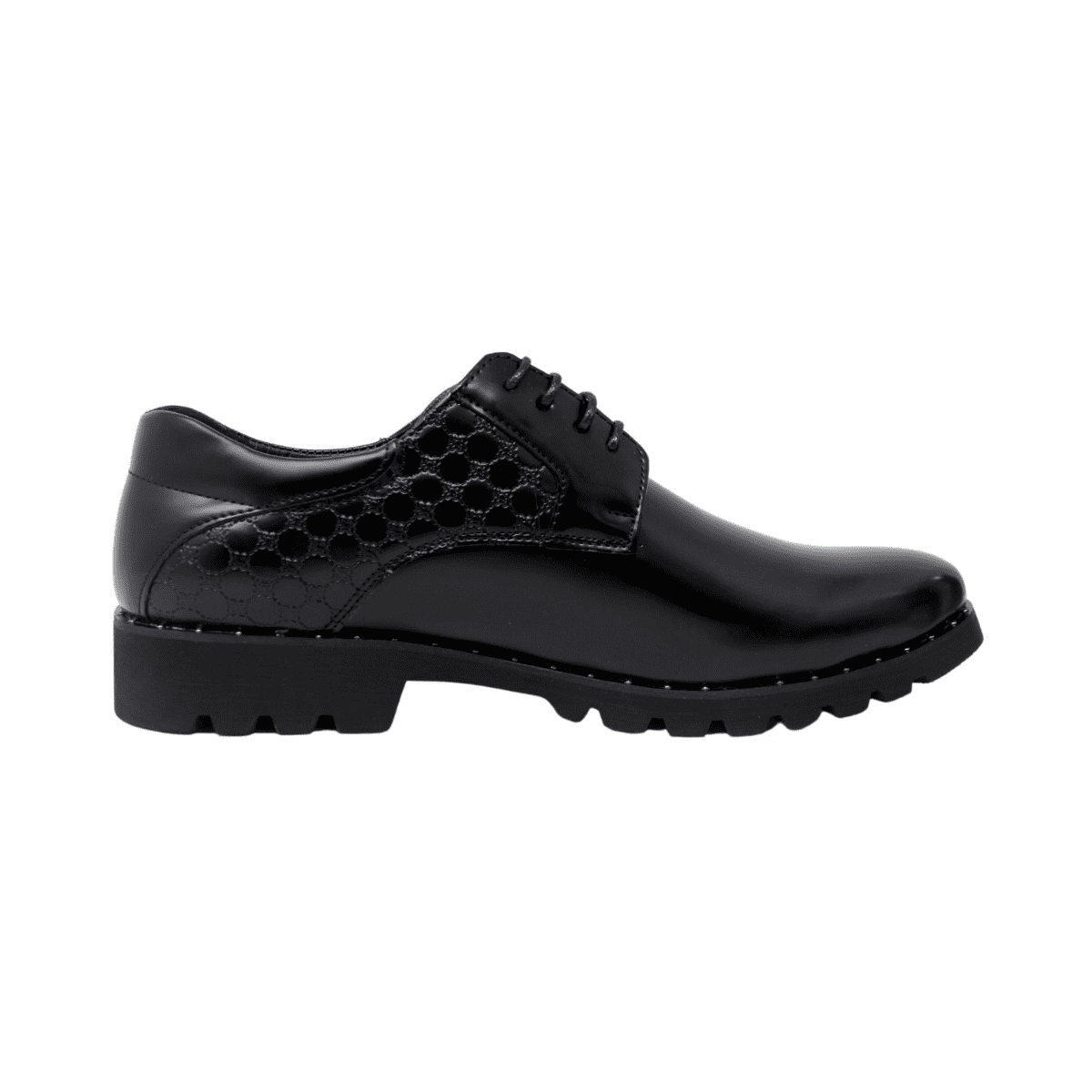Foto 4 pulgar | Zapato De Plataforma Elegante M28 Negro Para Hombre