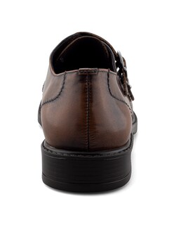 Foto 3 | Zapato Monkstrap De Piel Para Hombre Con Hebilla Doble