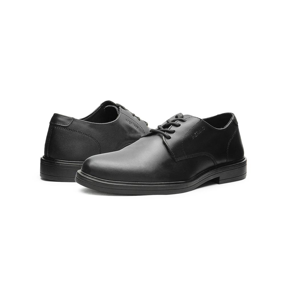 Foto 4 pulgar | Zapato Vestir Oxford Para Hombre Merano De Piel Merano Negro Negro