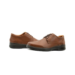 Foto 2 | Elegante Zapato Para Hombre Merano Formal Oficina Cognac Marron Claro