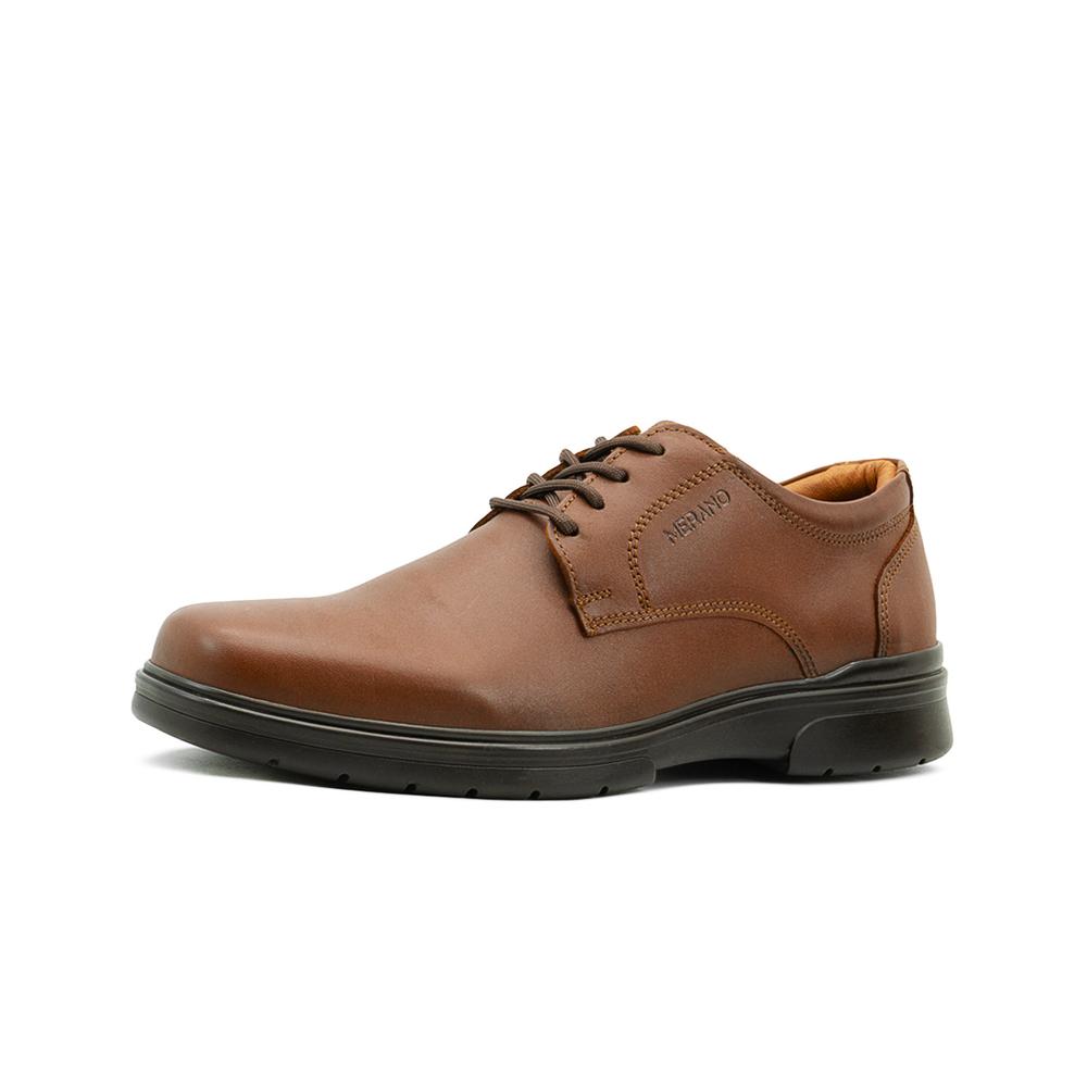 Foto 4 pulgar | Elegante Zapato Para Hombre Merano Formal Oficina Cognac Marron Claro