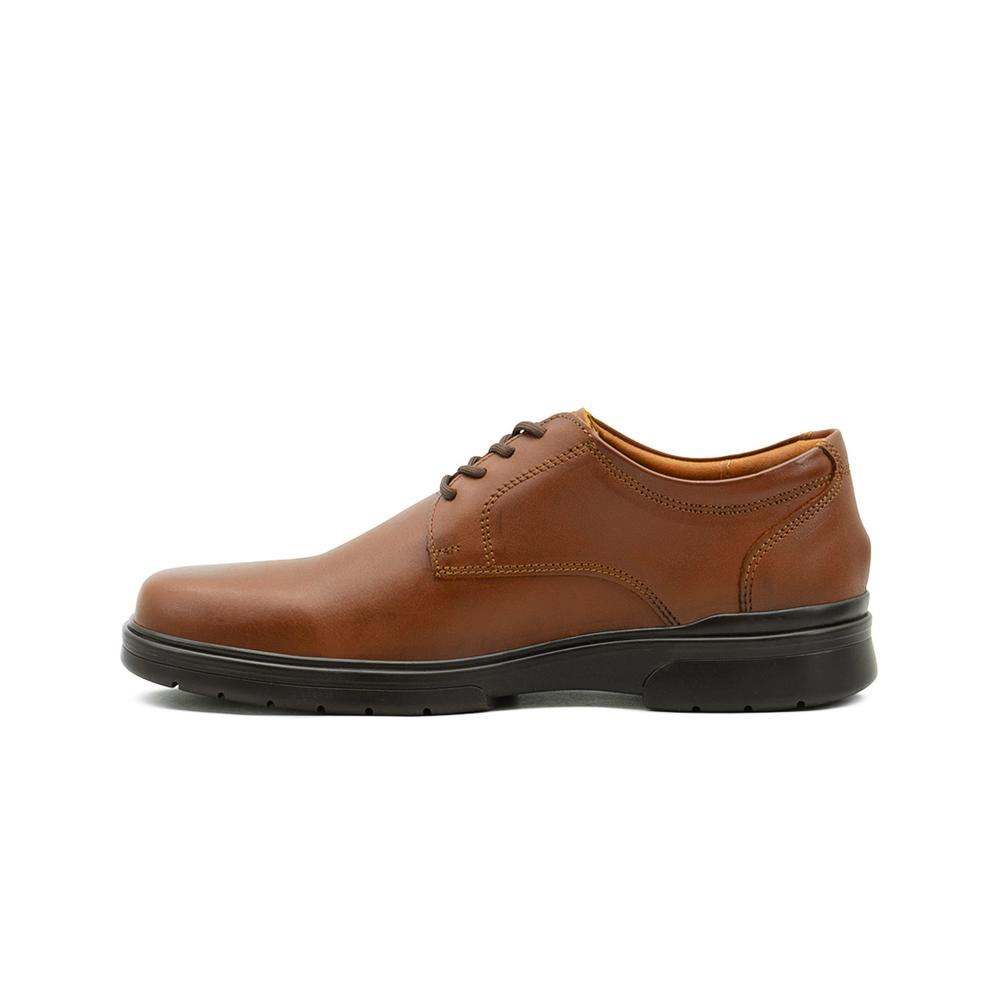 Foto 6 pulgar | Elegante Zapato Para Hombre Merano Formal Oficina Cognac Marron Claro