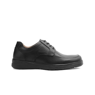Foto 6 | Elegante Zapato Derby Merano Oficina Para Caballero En Piel Negro