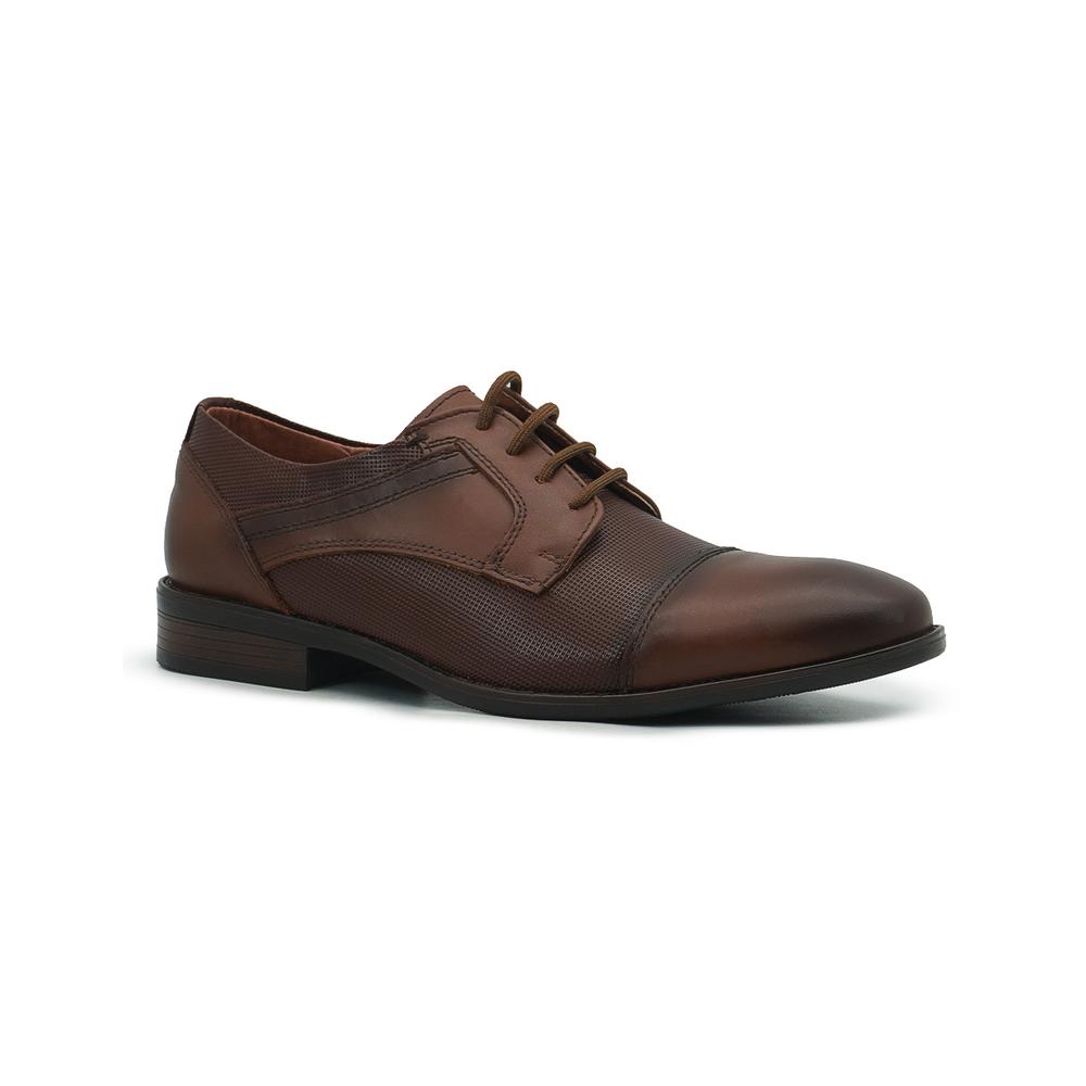 Foto 5 pulgar | Zapatos Para Hombre Oxford Formales Negocios De Piel Cafe