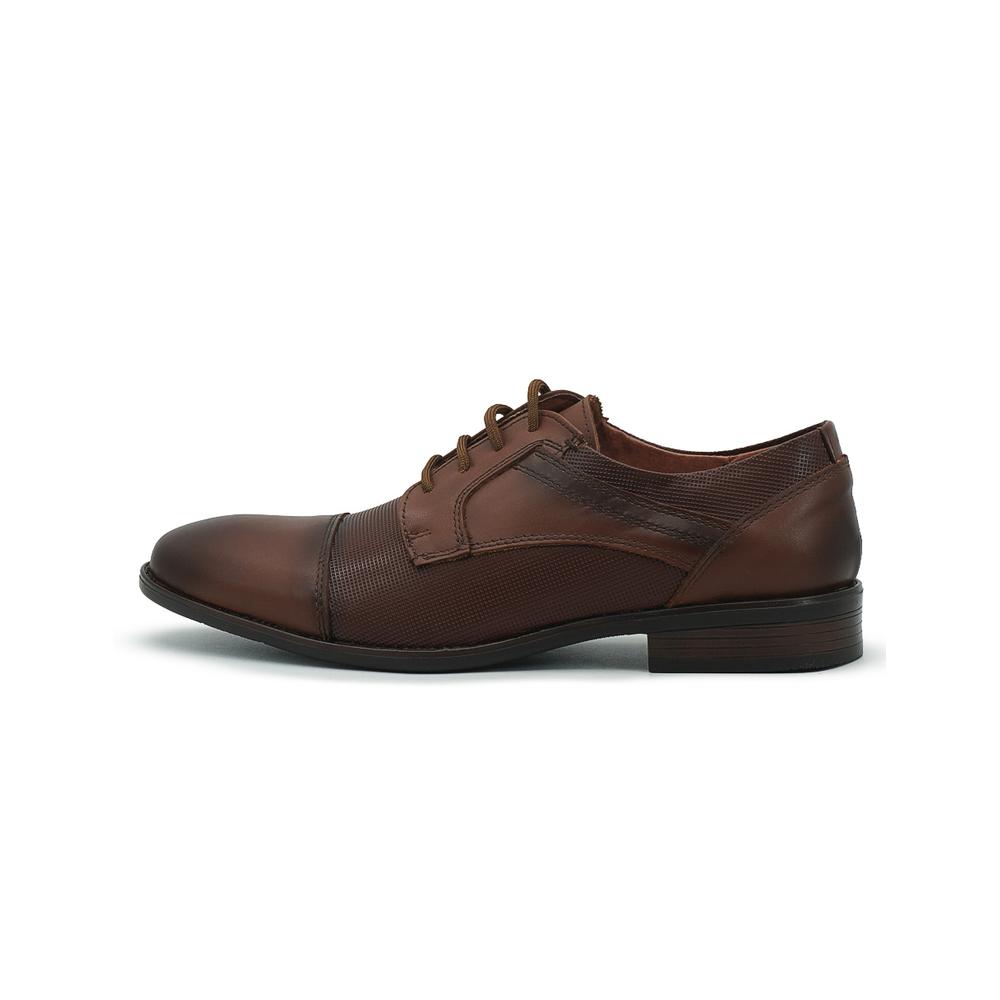 Foto 6 pulgar | Zapatos Para Hombre Oxford Formales Negocios De Piel Cafe