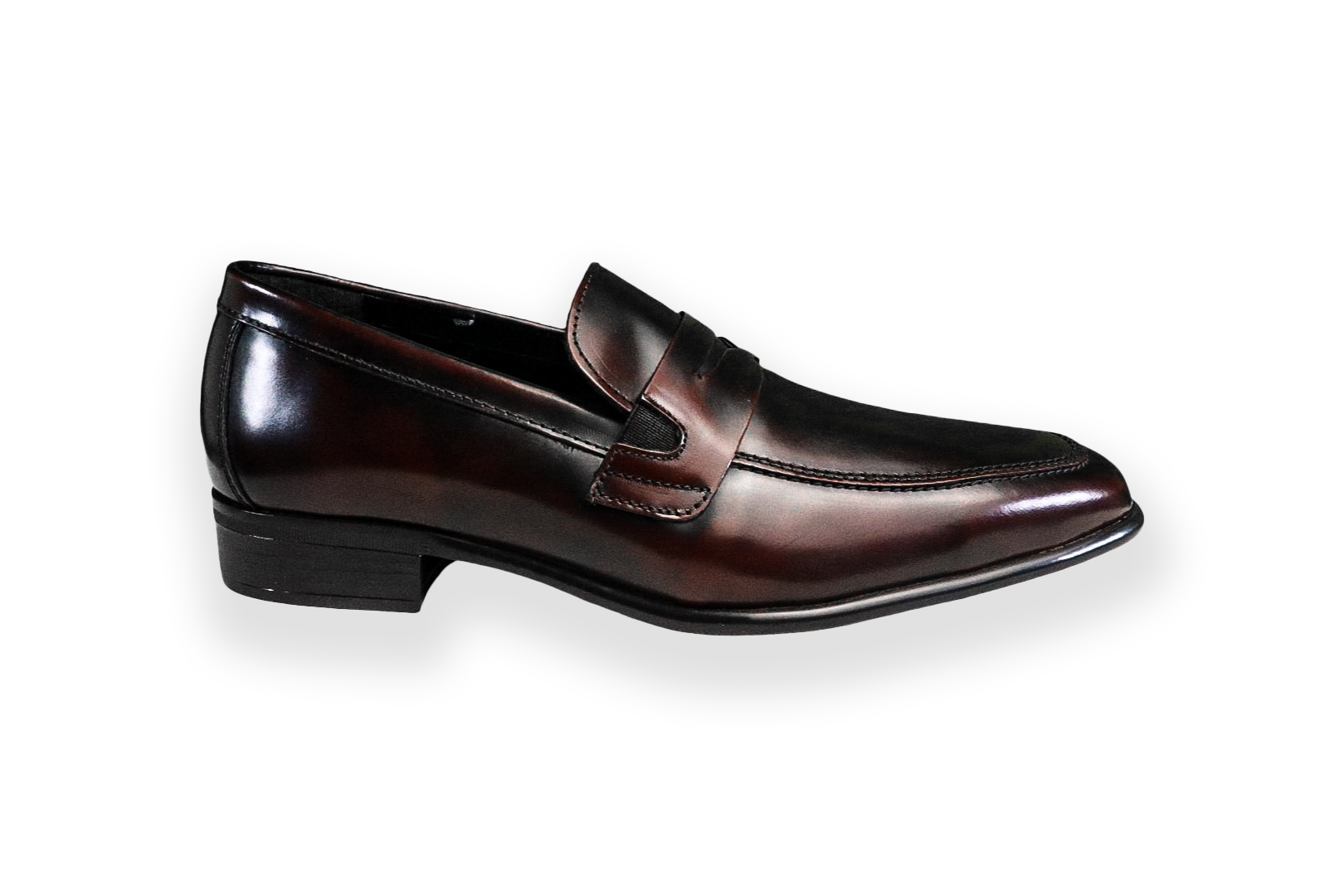 Foto 1 | Mocasín Formal Hombre Benissimo 4415 Piel Vino Elegante