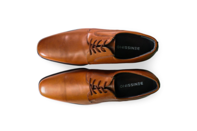 Foto 4 | Zapato Hombre Benissimo 4417 Piel Cafe Formal