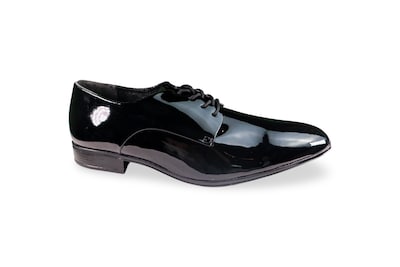 Foto 1 | Zapato Hombre Benissimo 2007 Piel Negro Charol Formal