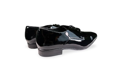 Foto 3 | Zapato Hombre Benissimo 2007 Piel Negro Charol Formal