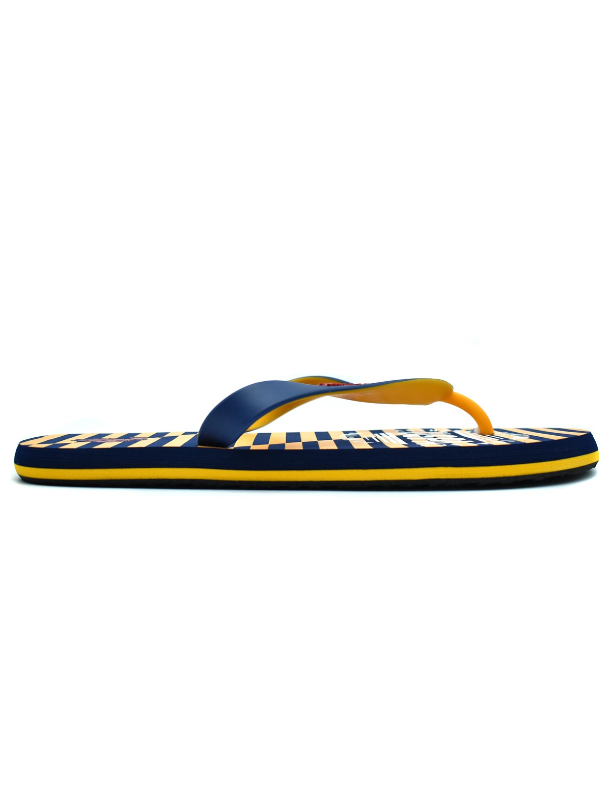 Foto 3 pulgar | Sandalias Us Polo Assn color Azul/Amarillo Playa Max Para Caballero