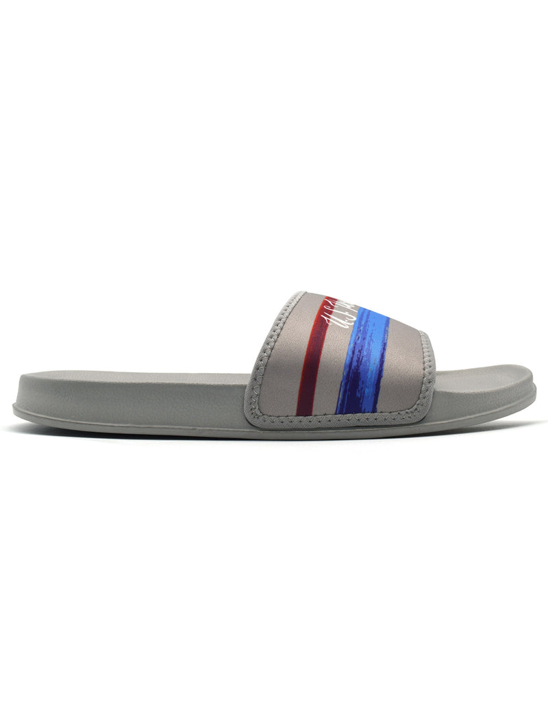 Foto 3 pulgar | Sandalias Us Polo Assn color Gris Playa Bahir Caballero