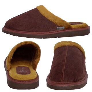 Foto 2 | Pantuflas de Gamuza Salto de Cama para Hombre Stahl 4751 color Marrón
