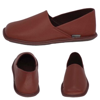 Foto 2 | Pantuflas de Piel Stahl Modelo 1802 color Café para Hombre