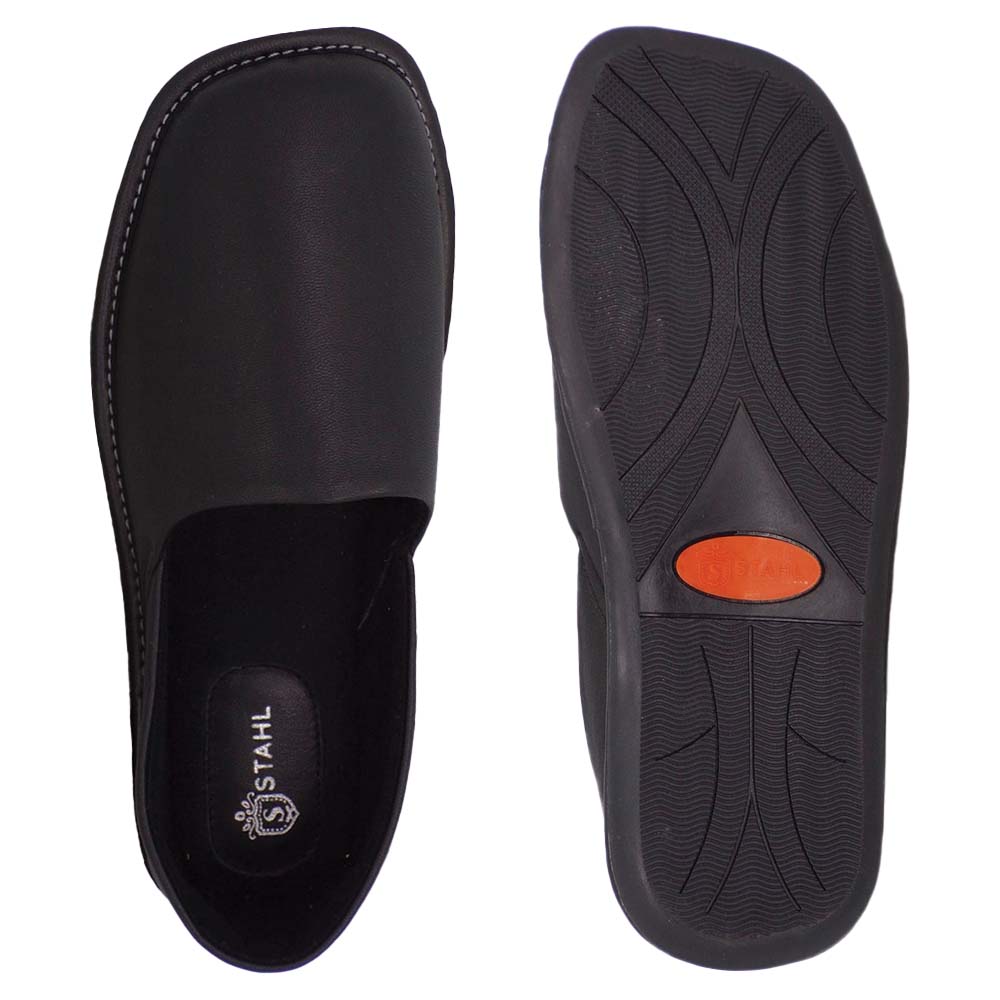 Foto 4 pulgar | Pantuflas Stahl  1802 color Negro para Hombre