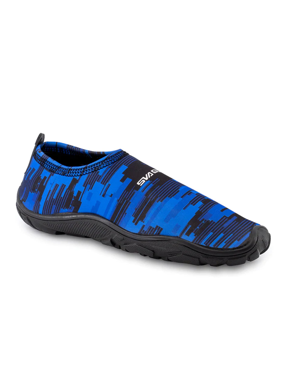 Zapato para Natación Svago Camuflaje color Azul Unisex