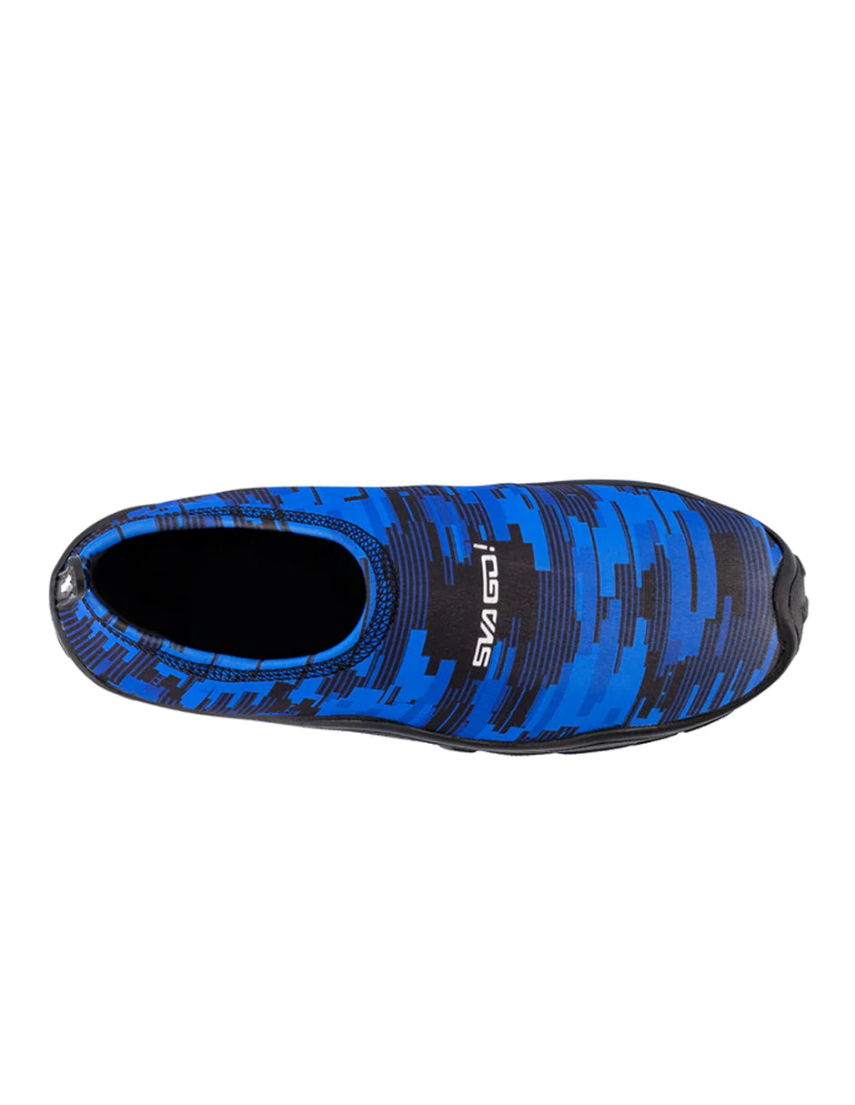 Foto 4 pulgar | Zapato para Natación Svago Camuflaje color Azul Unisex