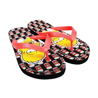 Foto 2 | Sandalias Para Hombre Homero Simpson Color Negro