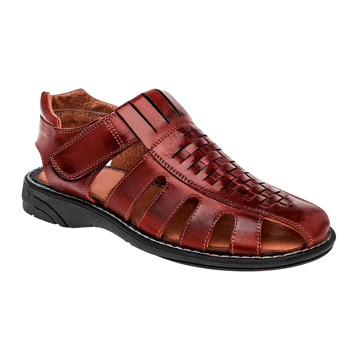Sandalias Casuales Rbcollection Exterior Piel color Café $899