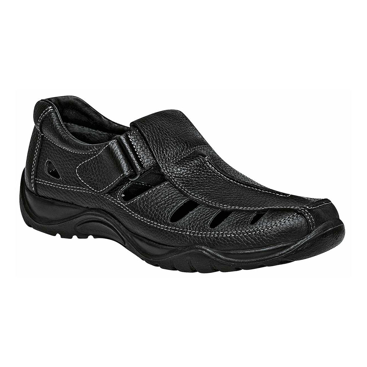 Sandalias Casuales Rbcollection Exterior Piel color Negro