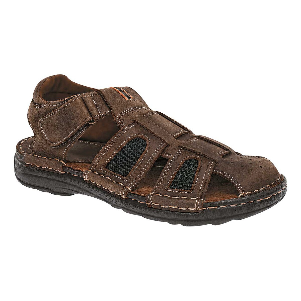 Sandalias Casuales Rbcollection Exterior Piel Color Café $1,100