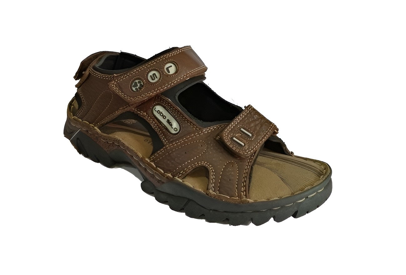 Sandalias Lobo Solo 006122 Marrón para Hombre $949