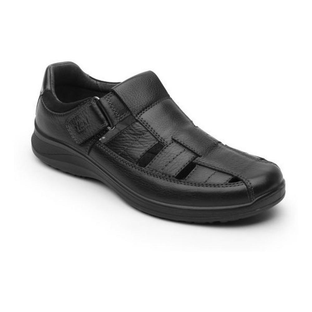 Sandalias Flexi Negras para Hombre