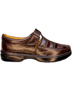 Foto 5 | Sandalias Enco Footwear color Café para Hombre