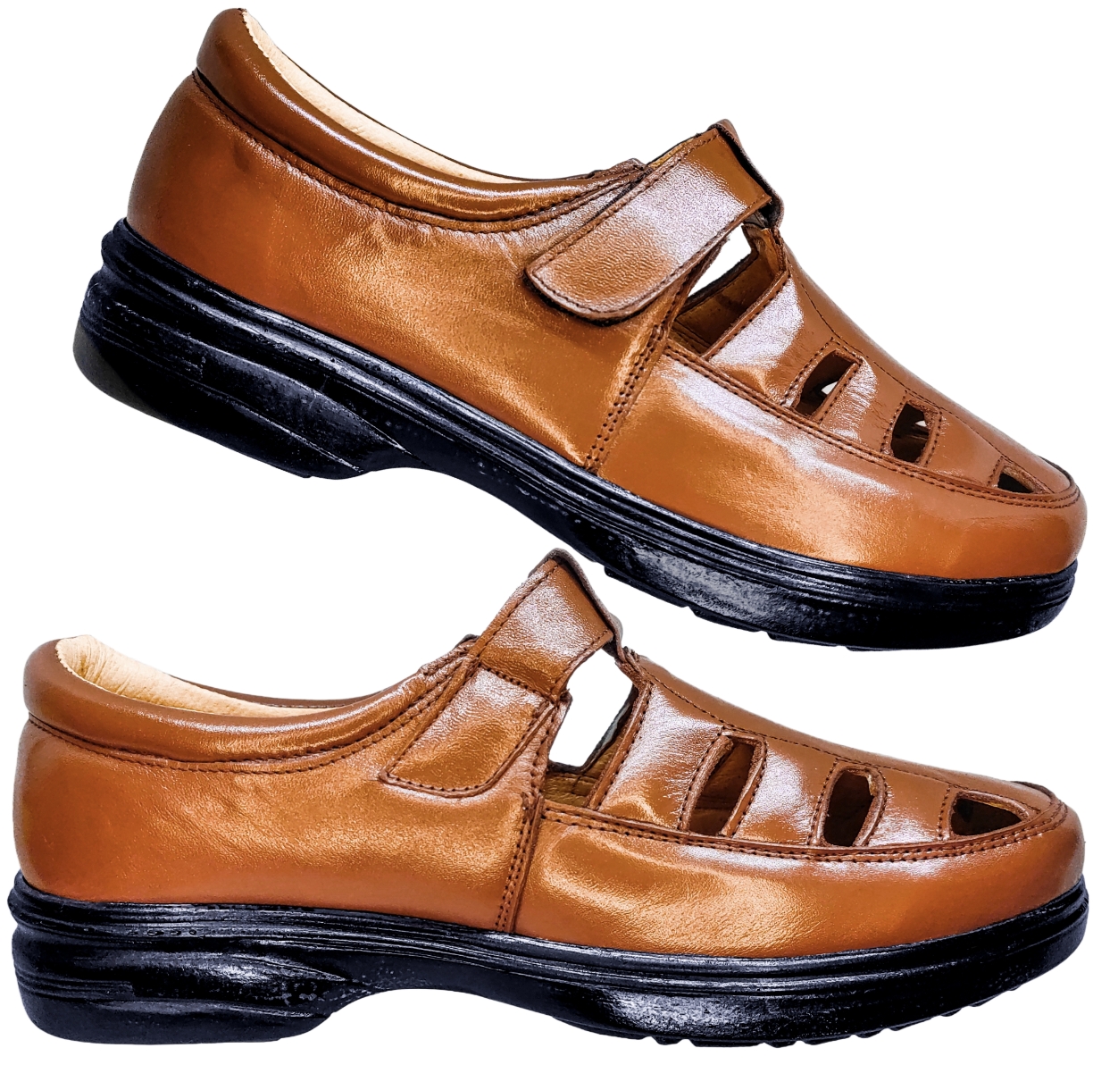 Foto 4 pulgar | Sandalias Enco Footwear color Café para Hombre