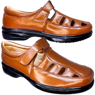 Foto 5 | Sandalias Enco Footwear color Café para Hombre