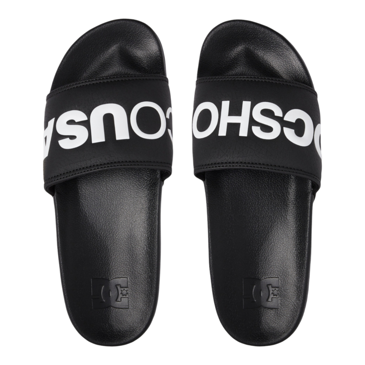 Foto 4 pulgar | Sandalias DC Shoes Slide Negras para Hombre