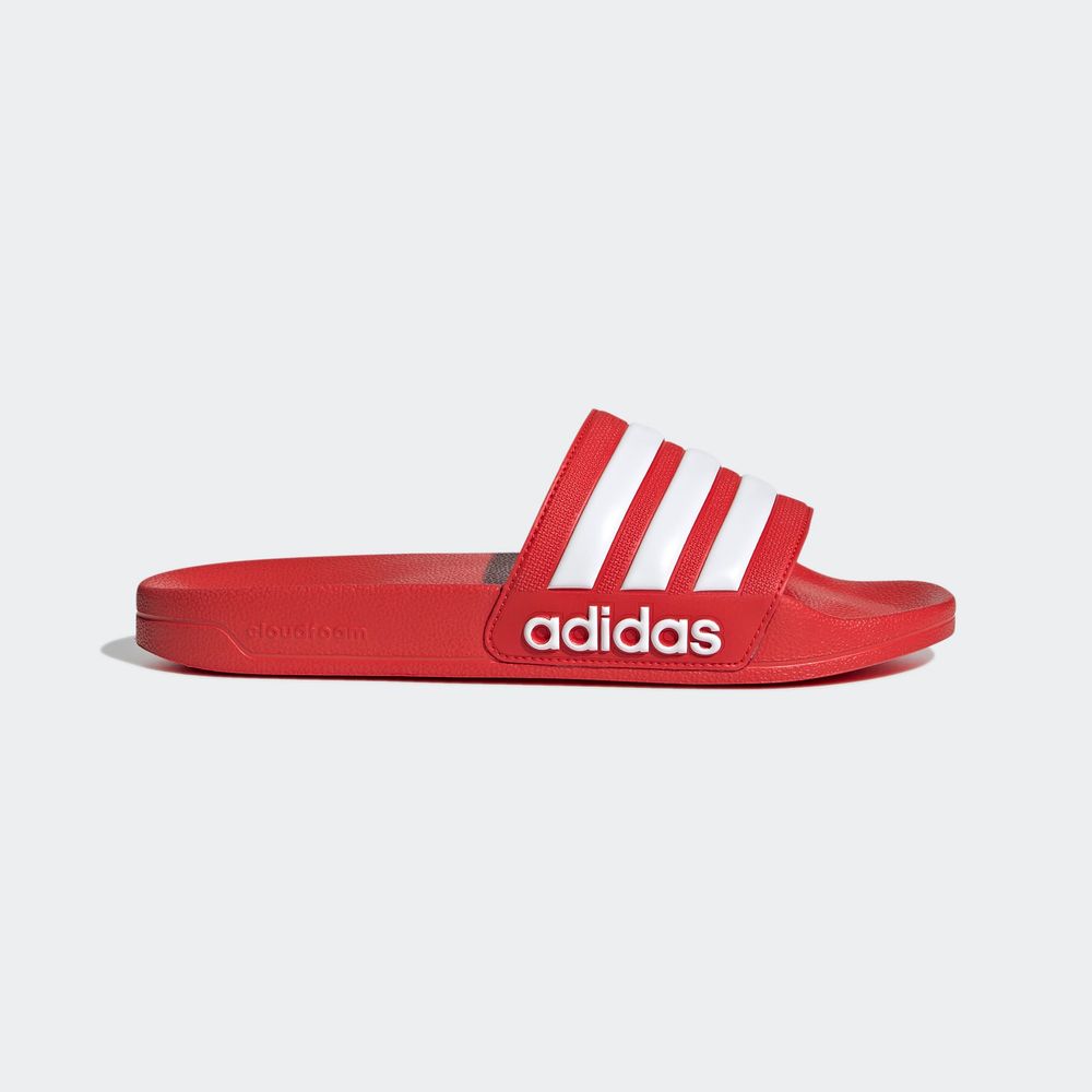 Foto 2 | Sandalias Adidas Adilette Rojas Unisex